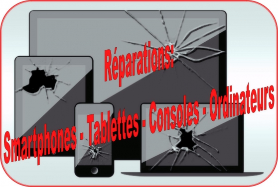 Réparations De Smartphones/Tablettes/PC