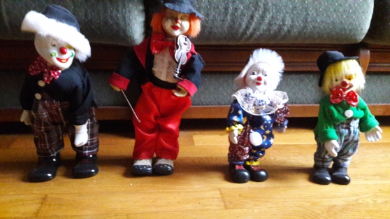 Petits clowns de collection