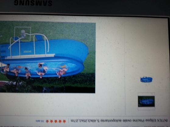 Annonce occasion, vente ou achat 'piscine intex ellipse grande dimension'