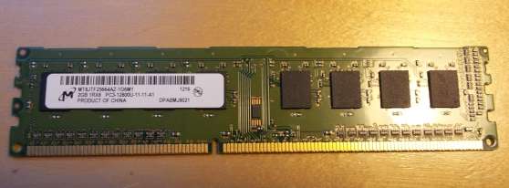 Annonce occasion, vente ou achat 'RAM DDR3 - 2 Go'