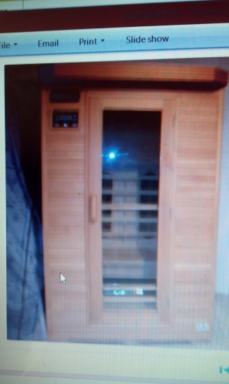sauna infrarouge 2 personnes