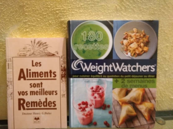 Annonce occasion, vente ou achat 'Livres rgimes et aliments (recettes)'