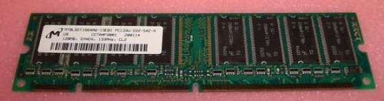 Mémoire SDRAM 128MB PC133 Micron
