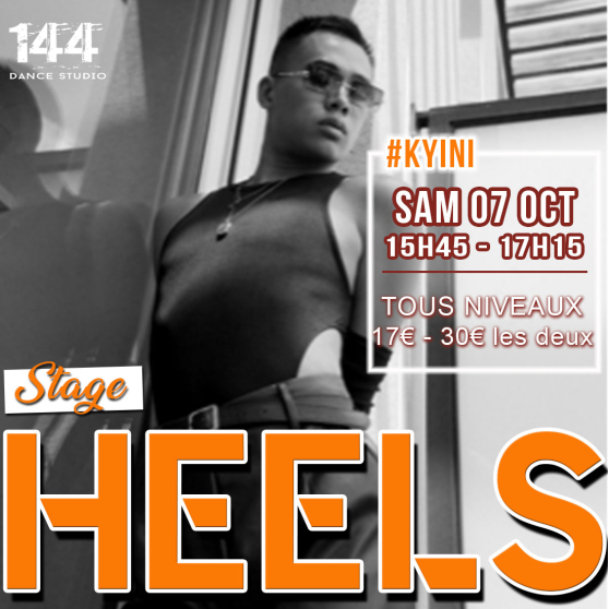Annonce occasion, vente ou achat 'Stage de Heels avec KYINI'