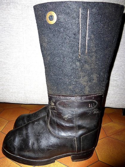 Annonce occasion, vente ou achat 'BOTTES ALLEMANDES  GRAND FROID  WWII -'