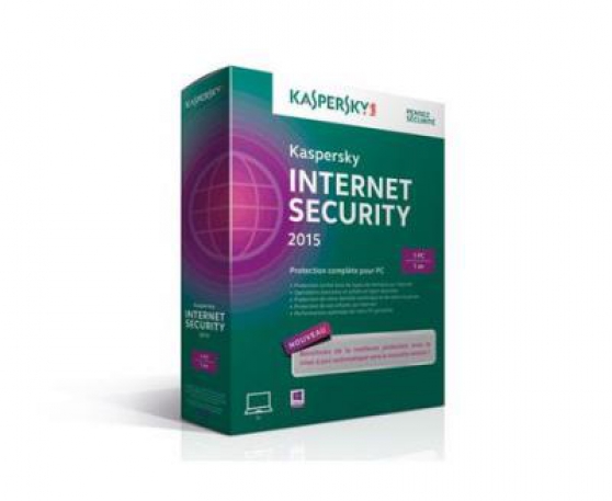 Annonce occasion, vente ou achat 'Kaspersky Internet Security 2015 1AN 1PC'