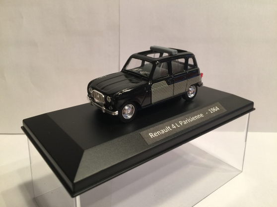 Annonce occasion, vente ou achat 'Renault 4L Parisienne miniature 1/43'