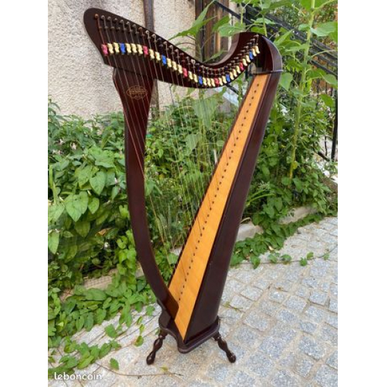 Annonce occasion, vente ou achat 'harpe celtique 34 Cordes'