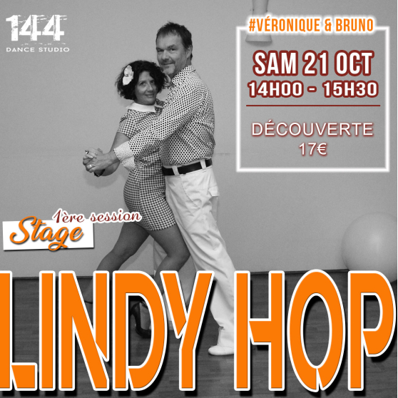 Annonce occasion, vente ou achat 'Stage Dcouverte de Lindy Hop'