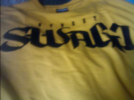 Annonce occasion, vente ou achat 'Tee shirt street swagg jaune (la fouine)'