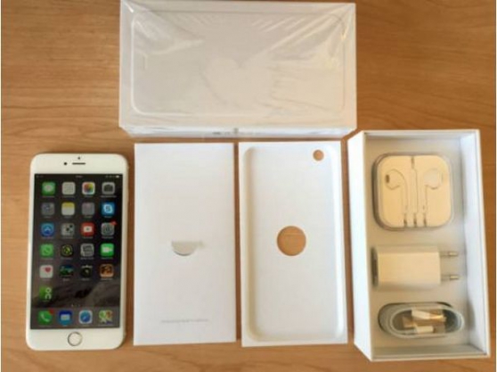 Annonce occasion, vente ou achat 'IPhone 6 plus blanc/silver 128go NEUF em'