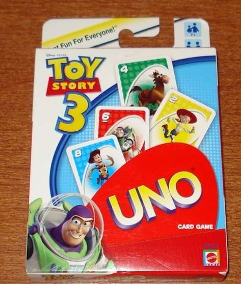 Annonce occasion, vente ou achat 'je de carte Mattel - Uno Toy Story 3'