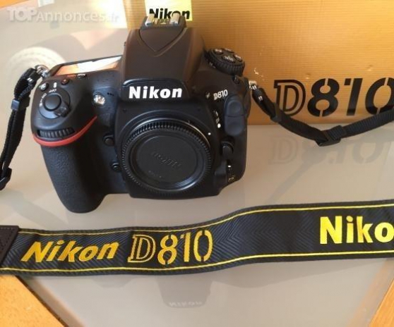 Annonce occasion, vente ou achat 'Nikon D810 Excellent tat'