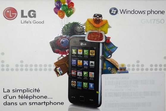Annonce occasion, vente ou achat 'LG Windows Phone GM 750'