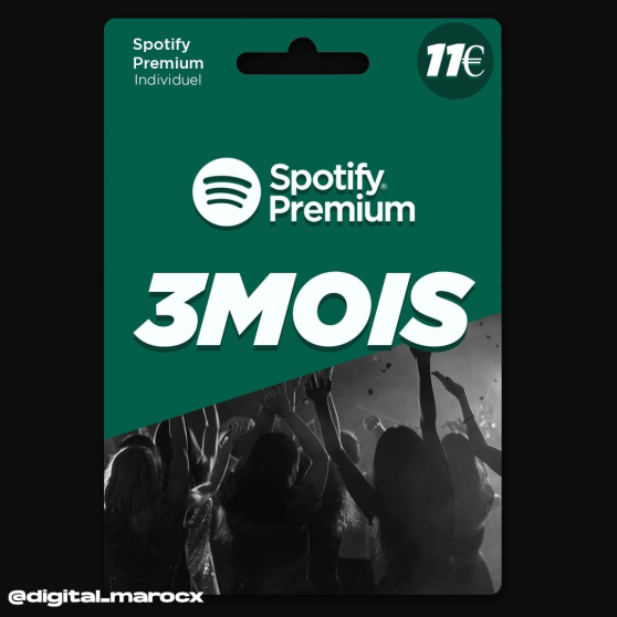 Annonce occasion, vente ou achat 'Forfait Spotify premium 3mois'