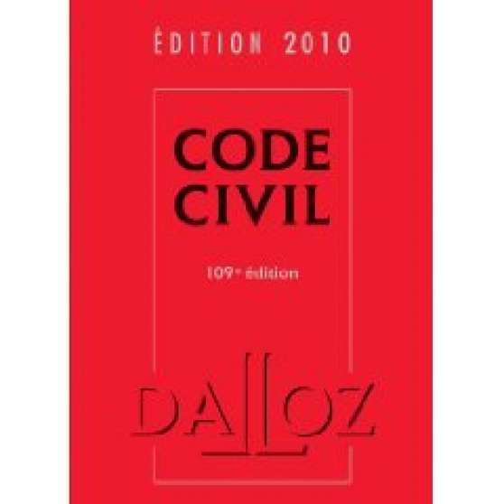 Annonce occasion, vente ou achat 'code civil 2010'