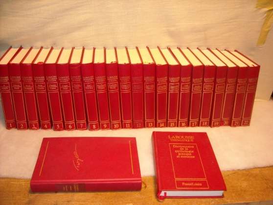 encyclopedie larousse 22 volumes