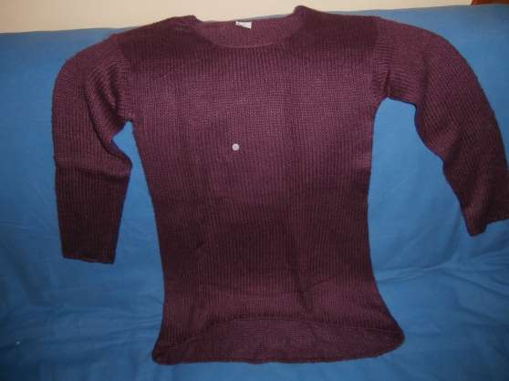 Annonce occasion, vente ou achat 'pull long violet'