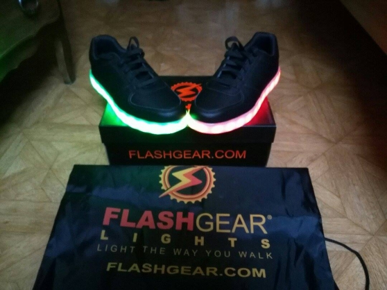 Chaussure lumineuses FlashGear 7 couleur