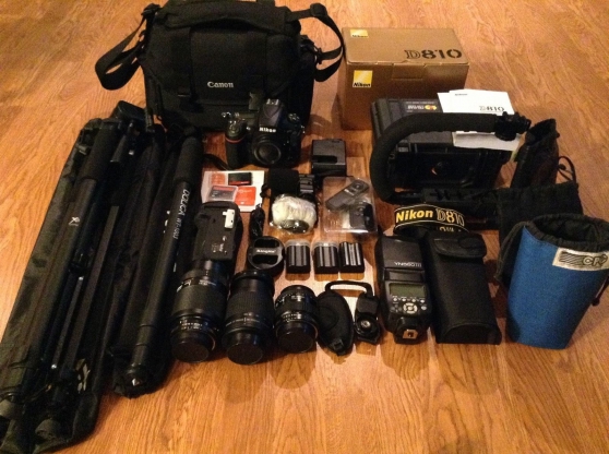 Annonce occasion, vente ou achat 'Nikon D810 36.3 MP Digital SLR Camera'