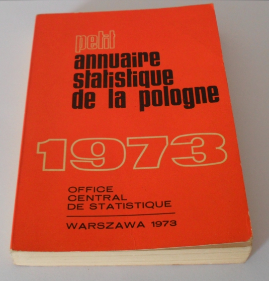 Annonce occasion, vente ou achat 'Petit Annuaire Statistique De La Pologne'