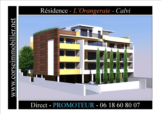 Annonce occasion, vente ou achat 'L\'Orangeraie Appartement T2 Calvi'