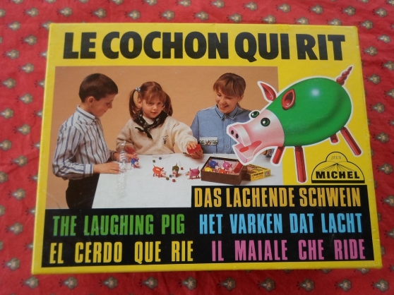 Annonce occasion, vente ou achat 'Le Cochon qui rit Jeux de societe 4 joue'