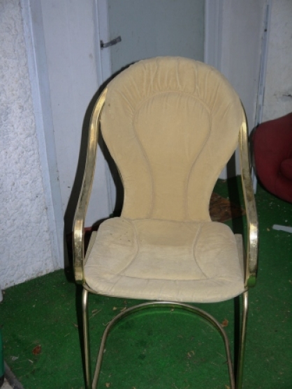 Annonce occasion, vente ou achat 'Super vintage ! 2 fauteuils en laiton'