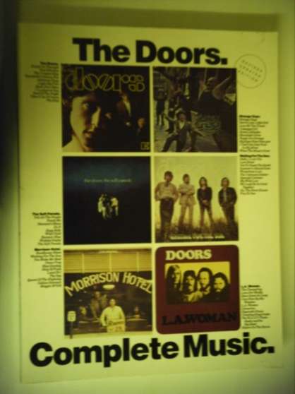 Annonce occasion, vente ou achat 'the Doors complte music'