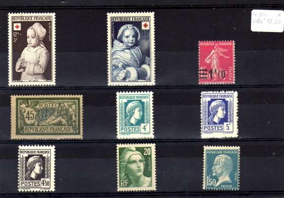 Annonce occasion, vente ou achat 'Lot de timbres neufs de France FR3111'