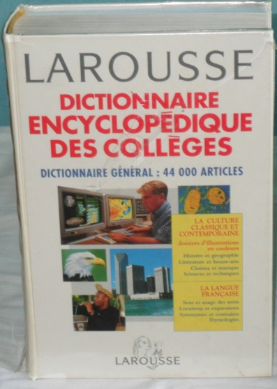 Annonce occasion, vente ou achat 'Dictionnaire Dictionnaire Encyclopdique'