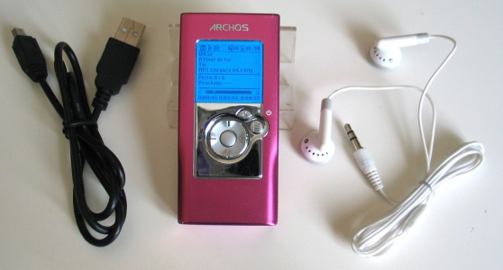 Annonce occasion, vente ou achat 'BALADEUR MP3 ARCHOS GMINI XS-100'