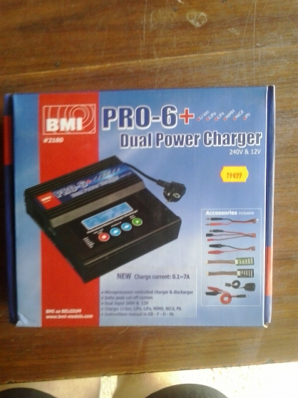 chargeur modélisme bmi pro 6+ chargeur modélisme bmi pro 6+