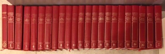 Annonce occasion, vente ou achat 'Encyclopdie en 22 volumes + atlas'
