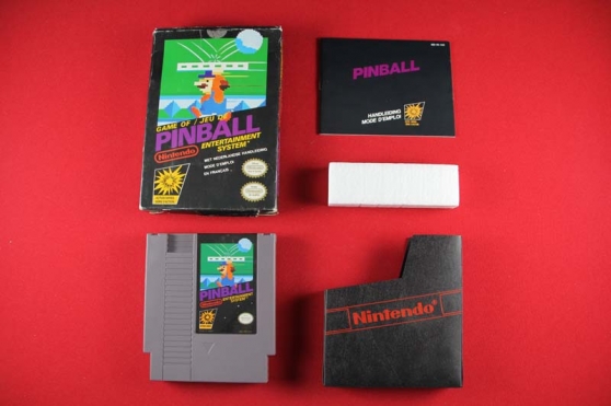 Annonce occasion, vente ou achat 'Pinball - NES - jeux complet en boite'