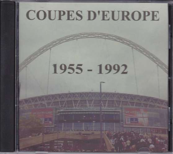 Annonce occasion, vente ou achat 'FOOTBALL - COUPES D\'EUROPE 1955 - 1992'