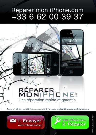 Annonce occasion, vente ou achat 'Rparation tlphone IPhone 4(S) 5(S)'