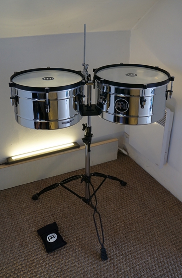 Timbales 14" et 15" MEINL NEUF