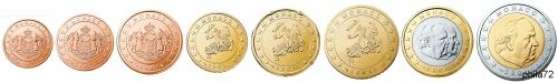 Série 40 pièces EURO Monaco 2001