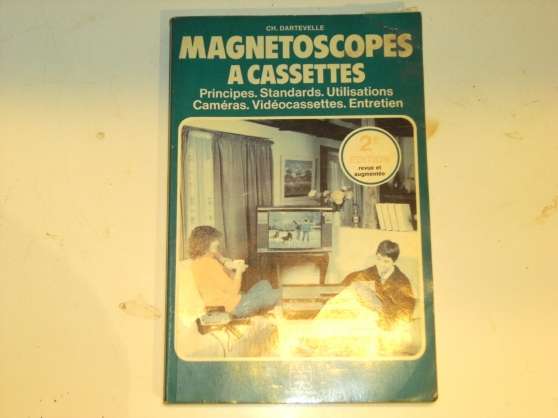 Annonce occasion, vente ou achat 'Ouvrage sur les magntoscopes a cassette'