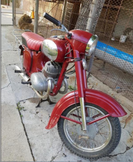 Moto Jawa ancienne  Marche fr  Moto Jawa ancienne  Marche fr