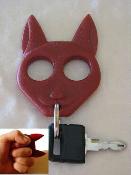 Chat Porte Clefs Self Defense Marche Fr