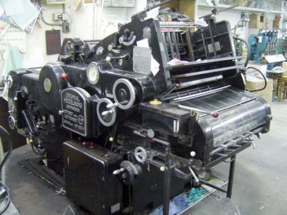 Annonce occasion, vente ou achat 'heidelberg kord parts'