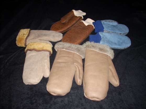 Annonce occasion, vente ou achat 'gants  1 doigt, agneau, neufs, 24'