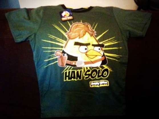 Annonce occasion, vente ou achat 'Vends tee-shirt ANGRY BIRDS STAR WARS'