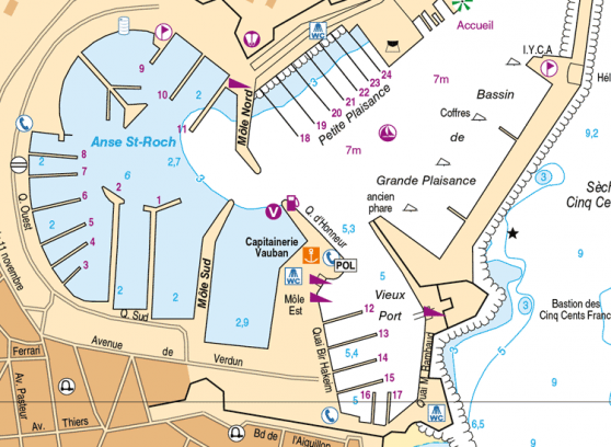 Recherche place de port Antibes 10m x 4m