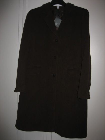 Annonce occasion, vente ou achat 'manteau femme marron taille 42'