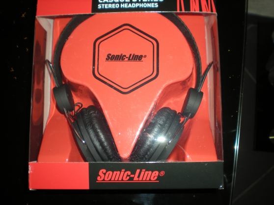 Annonce occasion, vente ou achat 'casque audio sonic line neuf'