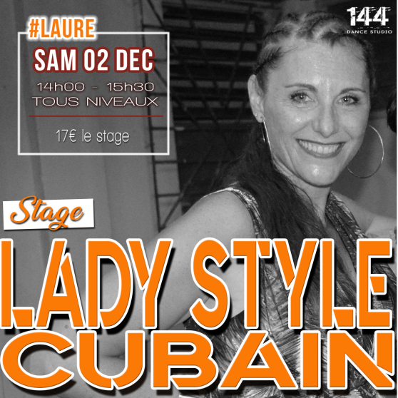 Annonce occasion, vente ou achat 'Stage de Lady Style Cubain'