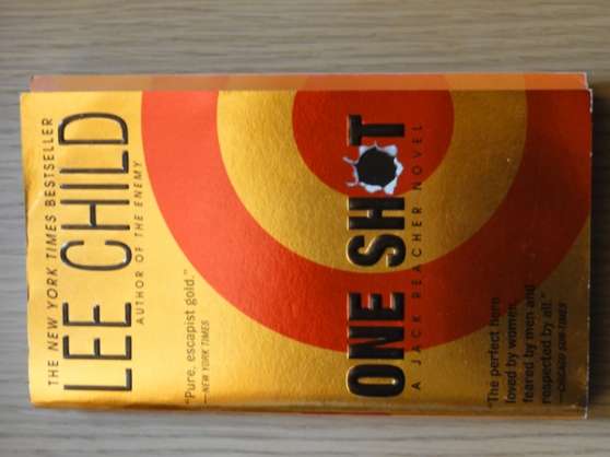 Annonce occasion, vente ou achat 'ENGLISH BOOKS : Lee Child, One Shot'
